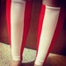 Wonder Woman inspired calf sleeves