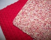 Handcrafted Crochet Dishcloths - Your Choice of Color