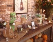 Country/Destressed  DIY Candy Buffet Kit