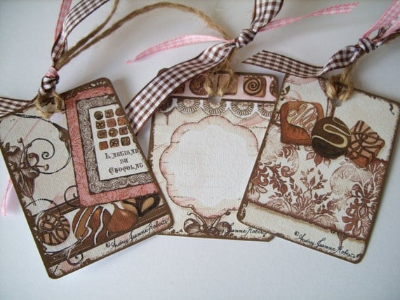 Gift Tags - Sweet Chocolate - Pack of 3