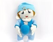 baby boy, Doll for baby,  hand made doll,  Rag Doll,  Art Doll,  funny doll,  Cloth Doll,  Child Friendly