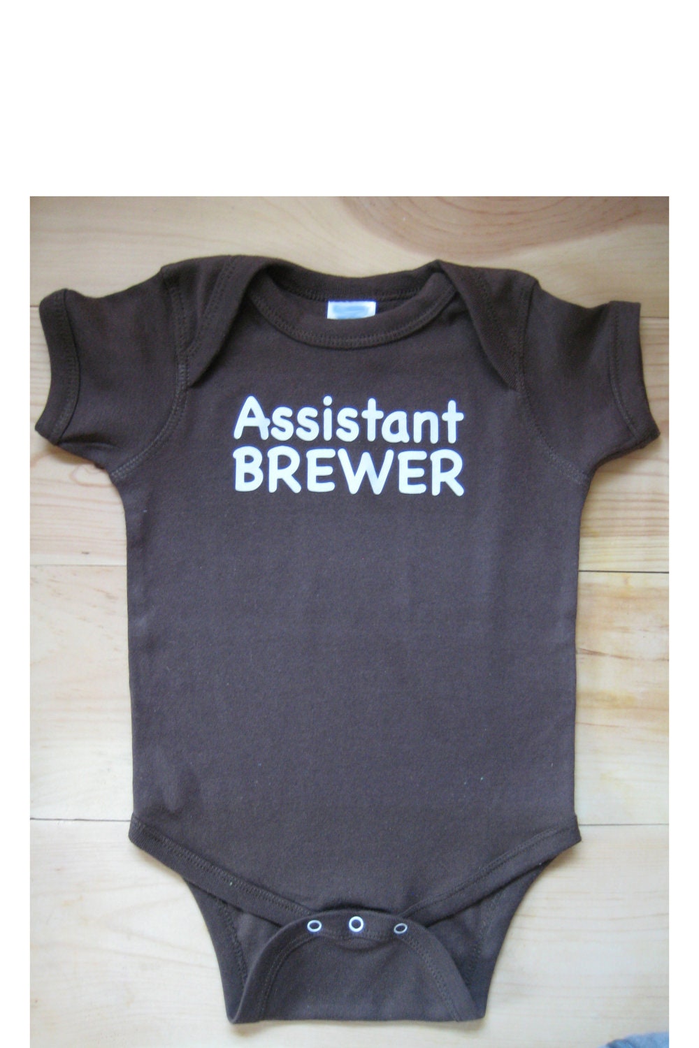 Assistant Brewer Brewer's Onesie Baby Infant Child Homebrew Home Brew Homebrewer Brewing HomeBrewing Beer gift son father shower gift 6mths