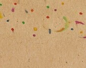 Where the rainbow stars are - ink, watercolour & collage illustration print on archival paper