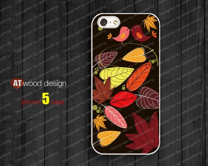classic flowers birds iphone 5 case protective iphone 5 cases Hard case Rubber case Iphone 4 case for women
