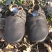 soft sole baby shoes leather infant kids gift dark- brown 0 6
