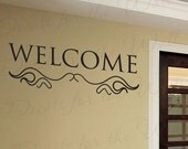Welcome Entryway Entry Home Large Wall Decal Saying Decorative Vinyl Lettering Decoration Quote Sticker Art Mural Decor E03