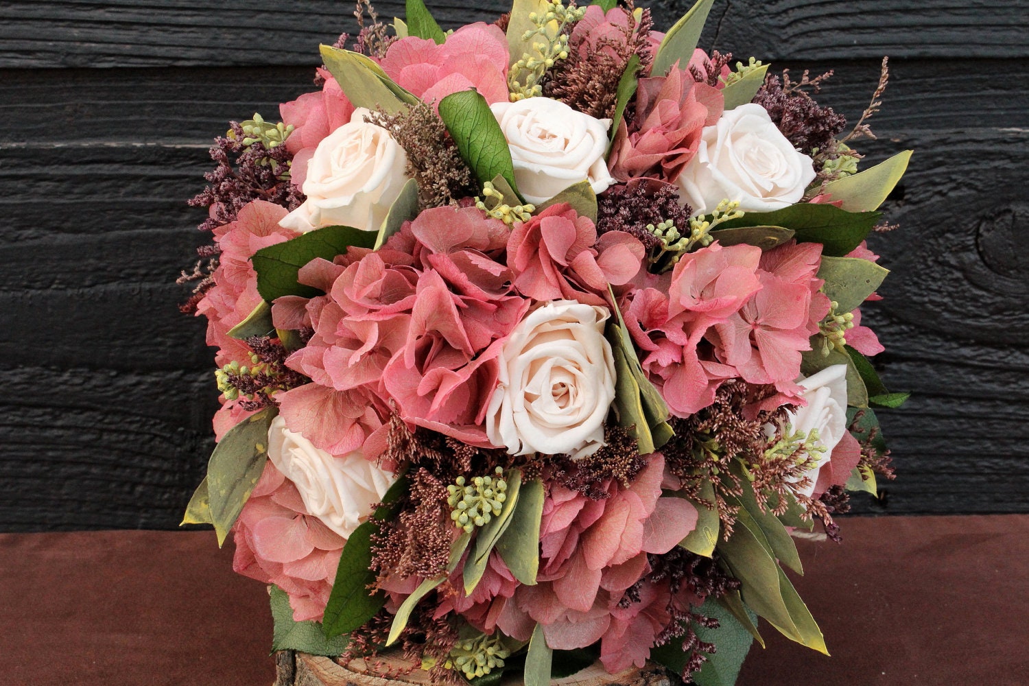 Dusty Rose Bouquets