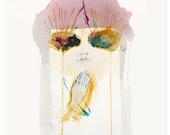 Tunnel Vision Pt 2- 8x10 Archival Giclee Watercolor Print