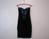 SALE 80s Jessica McClintock for Gunne Sax Cocktail Dress