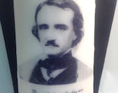 Edgar Allan Poe White Dreamer Candle