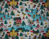 Winter - organic cotton jersey - 1 meter (about 1,1 yards)