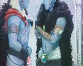 Jotun Thor and Loki Print 8.5X11"