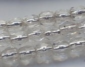 3mm Silver Lined Faceted Czech Glass Strand (apprx 50 beads)