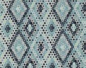 Salt Water - Tortoise Shell in Aqua - 1 yard