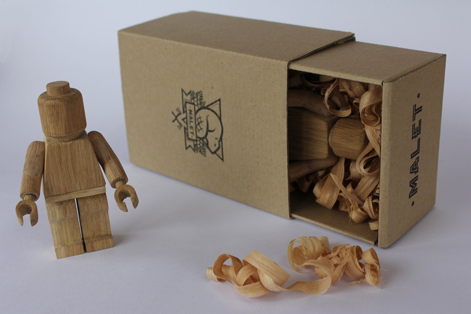 Art toy en bois