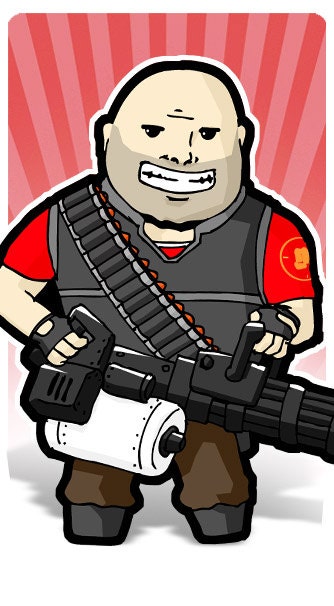 Team Fortress 2, Red Heavy Standee