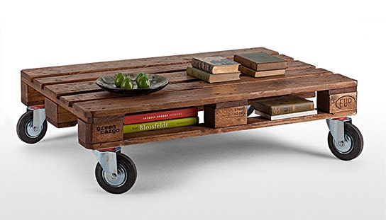 The Maggie. Custom (made to order)  Natural Stain Coffee Table. Made of reclaimed wood.