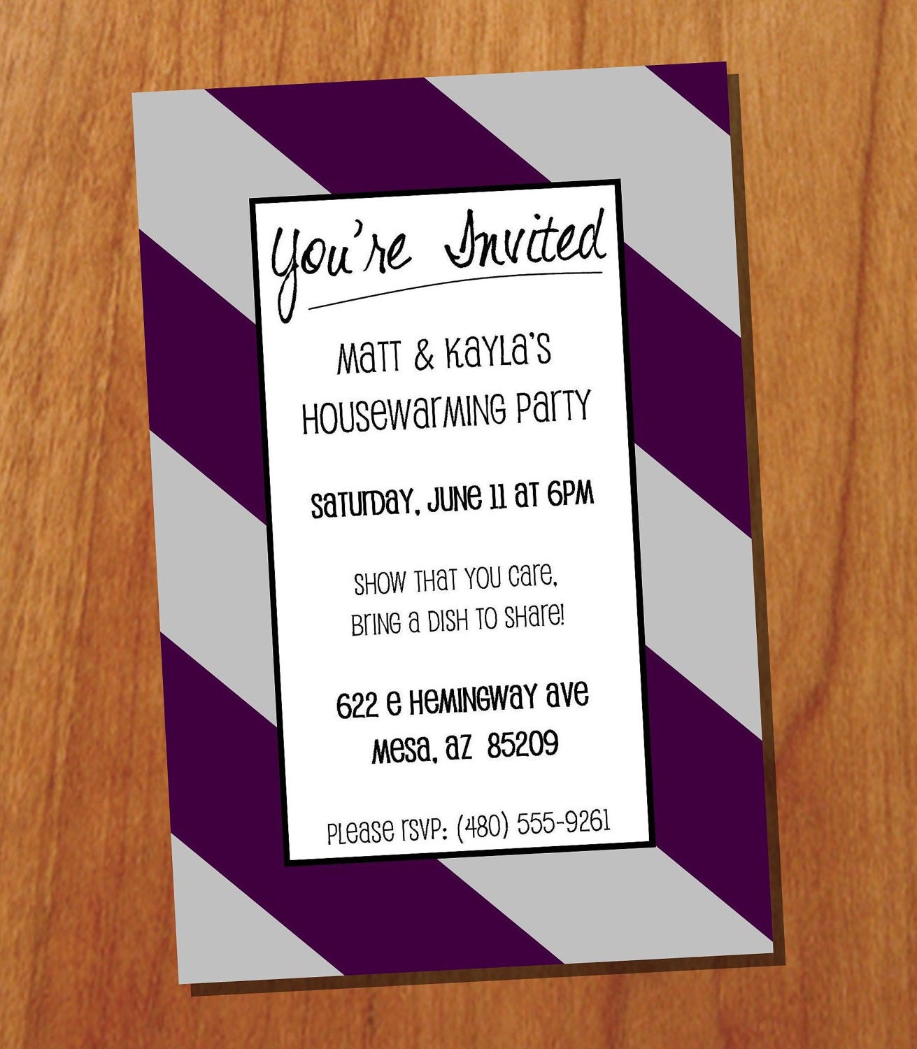 Housewarming Party 4x6 Custom Printable Invitation, Digital Invitation Il_170x135