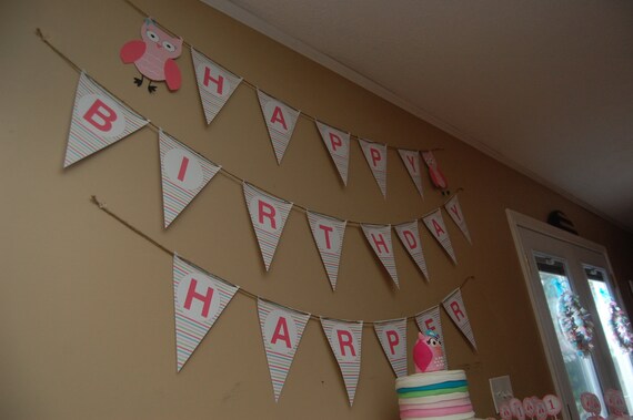 OWL Birthday BANNER Il_570xn