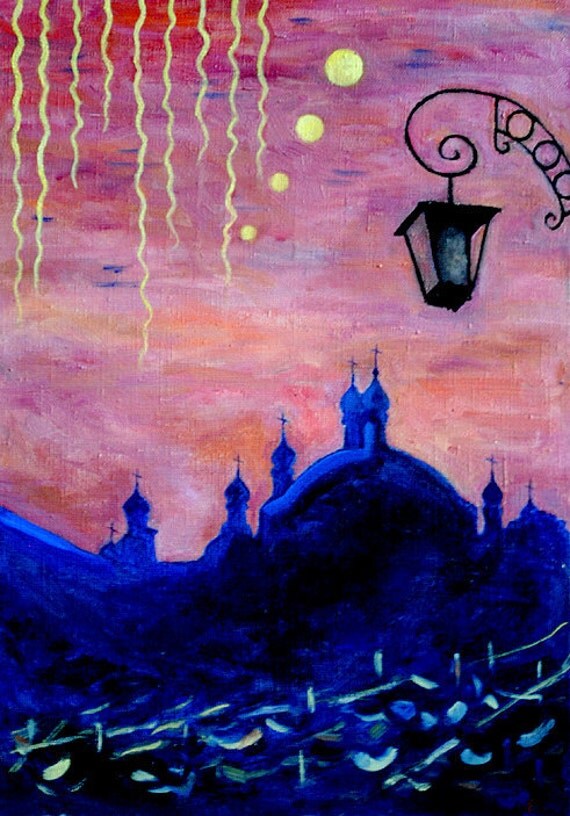 Original Oil Painting 'Twilight'. Fine Art Prints Also Available