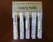 clothespins halloween subway art set of 5