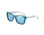 WoodRoze Wooden Sunglasses // Bamboo // Polarized Mirror Silver // Tiffany Dozer