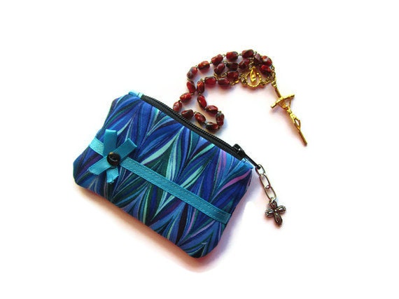 Clearance Rosary Pouch Bag Container Holder Catholic Religious Gift
