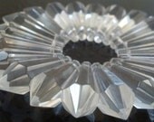 20 Chandelier Crystals 38mm Clear Icicle Crystal Prisms Clear Crystal U drop udrop prism