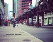 Chicago Fine Art Urban Print - 8x8
