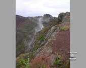 Steaming Crater of Mount Vesuvius - Volcano Travel Photograph - Naples, Italy / multiple sizes & canvas wraps available