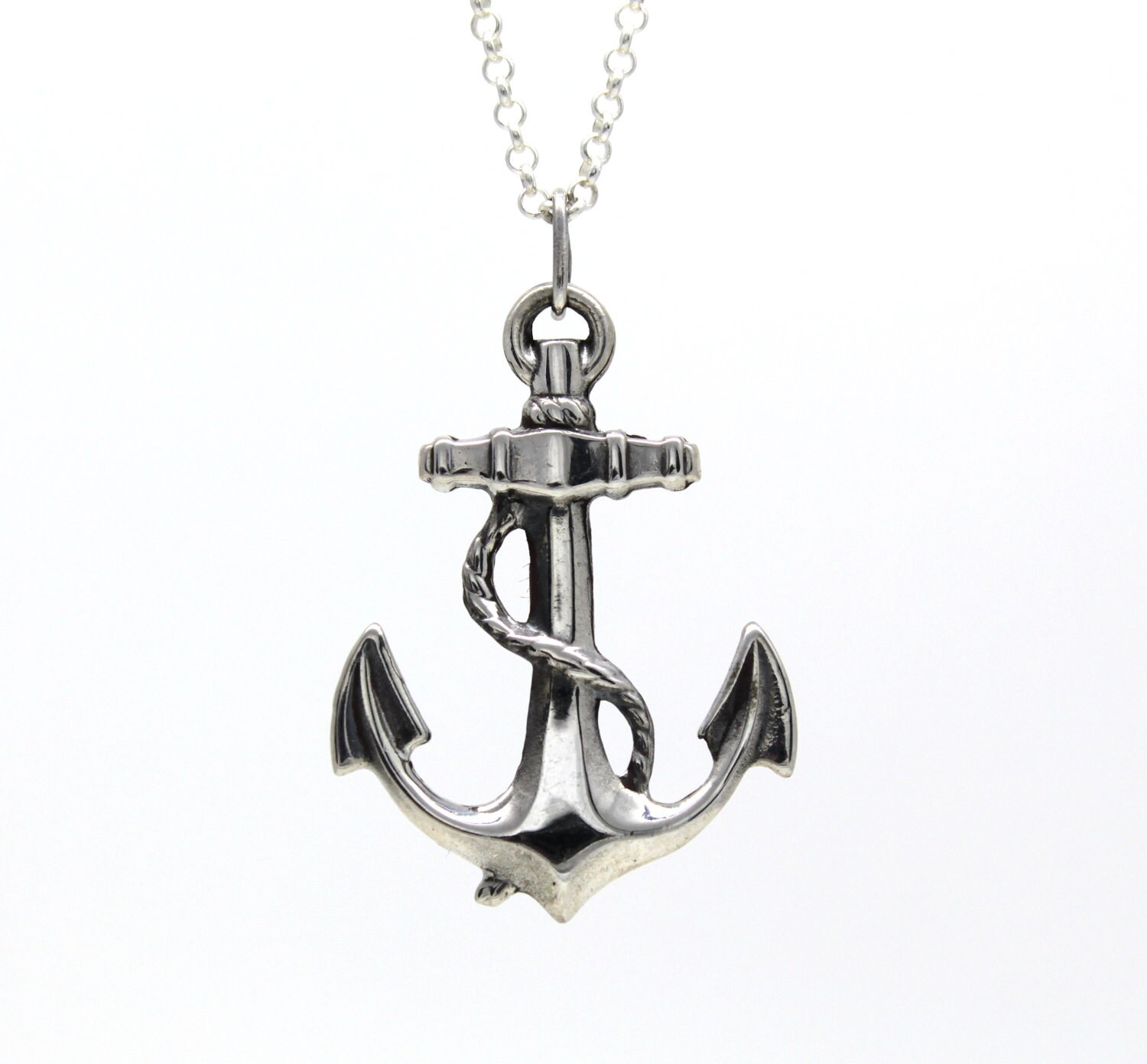 long anchor necklace