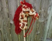 Custom order Stick Pony, Hobby Horse, Pony Party, Stick Pony Horse on a stick