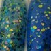 Fantasea: hand mixed glitter nail polish Full size .5 oz. Coco Allure