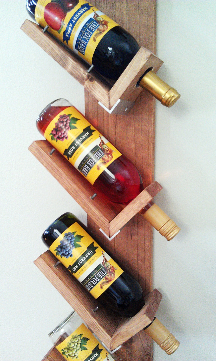 Wood Wall Hanging Wine Rack