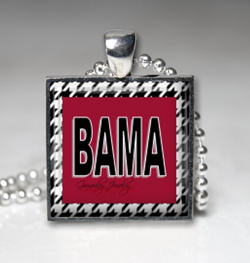 Bama,Roll Tide,Big Al,College,Alabama,Handmade Bama Pendant,Big Al Charm,Unisex,Crimson Tide,College Jewelry
