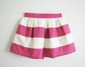 Bold Stripe Skirt