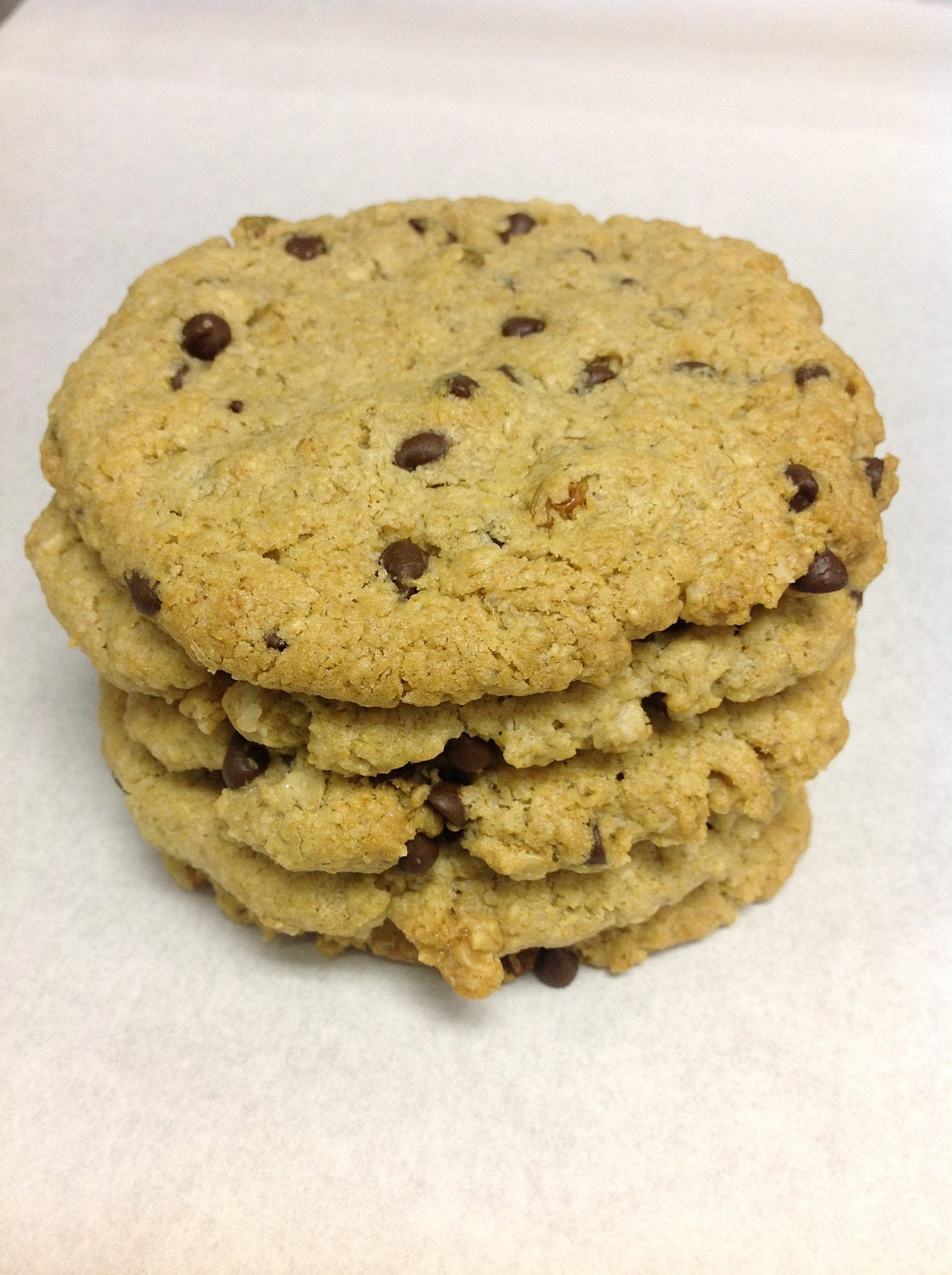 Gluten Free Vegan Oatmeal Raisin Walnut Chocolate Chip Cookies 12 / One Dozen