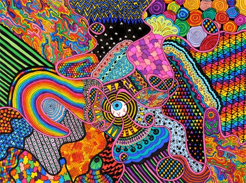 thought broadcasting (limited edition Giclee print, 9"x12")