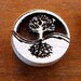 Stock Clay Stamp -  Yin Yang Tree (SD156)