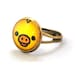 Ring Sweet Rilakkuma Chick Duck Kiiroitori Sweetie Jewelry Unique Gifts Kawaii