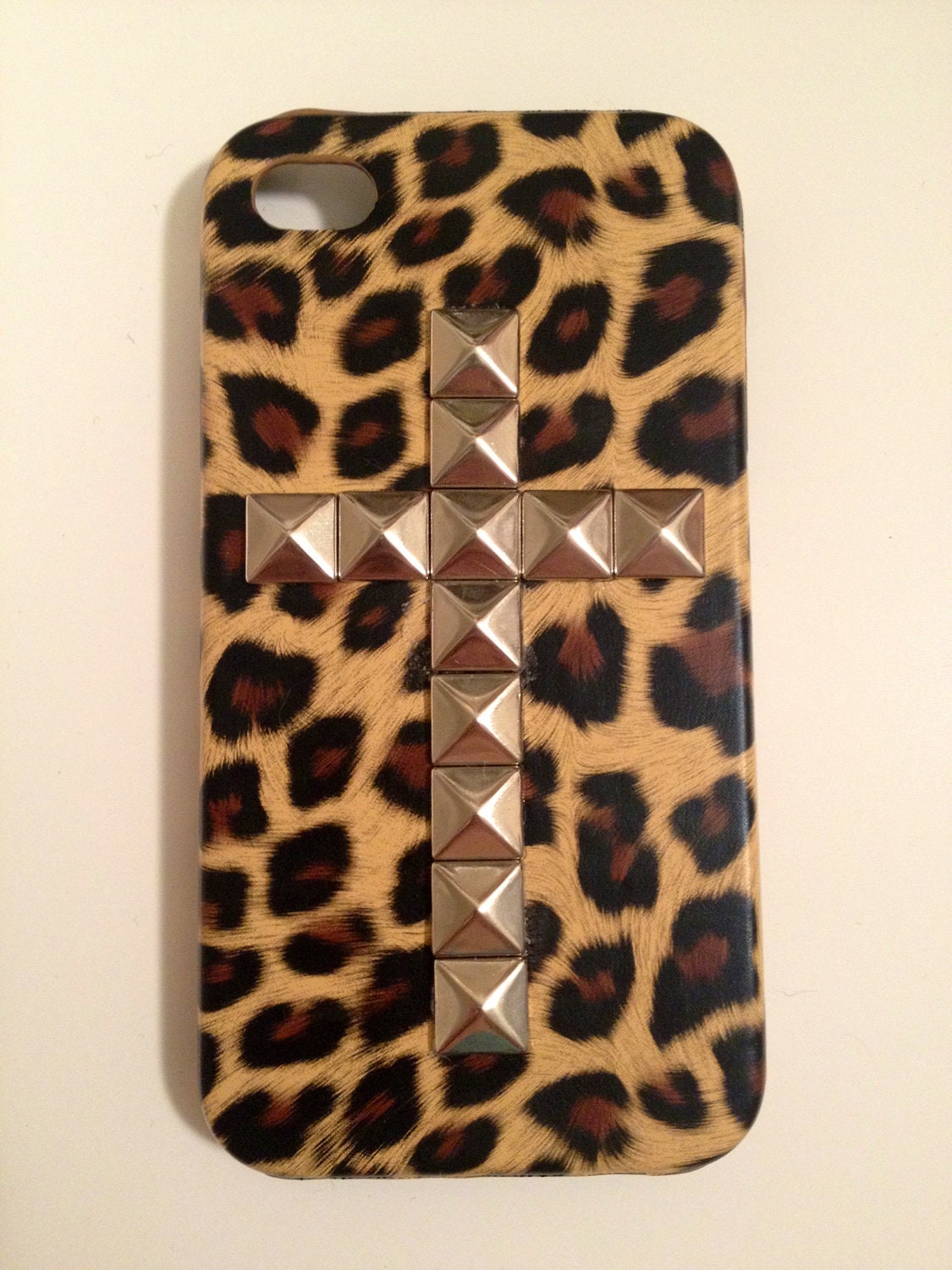 Leopard Print Cross