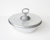 Vintage Aluminum Buenilum Casserole Server Pyrex Insert Covered Casserole Vintage Housewares Retro Kitchen