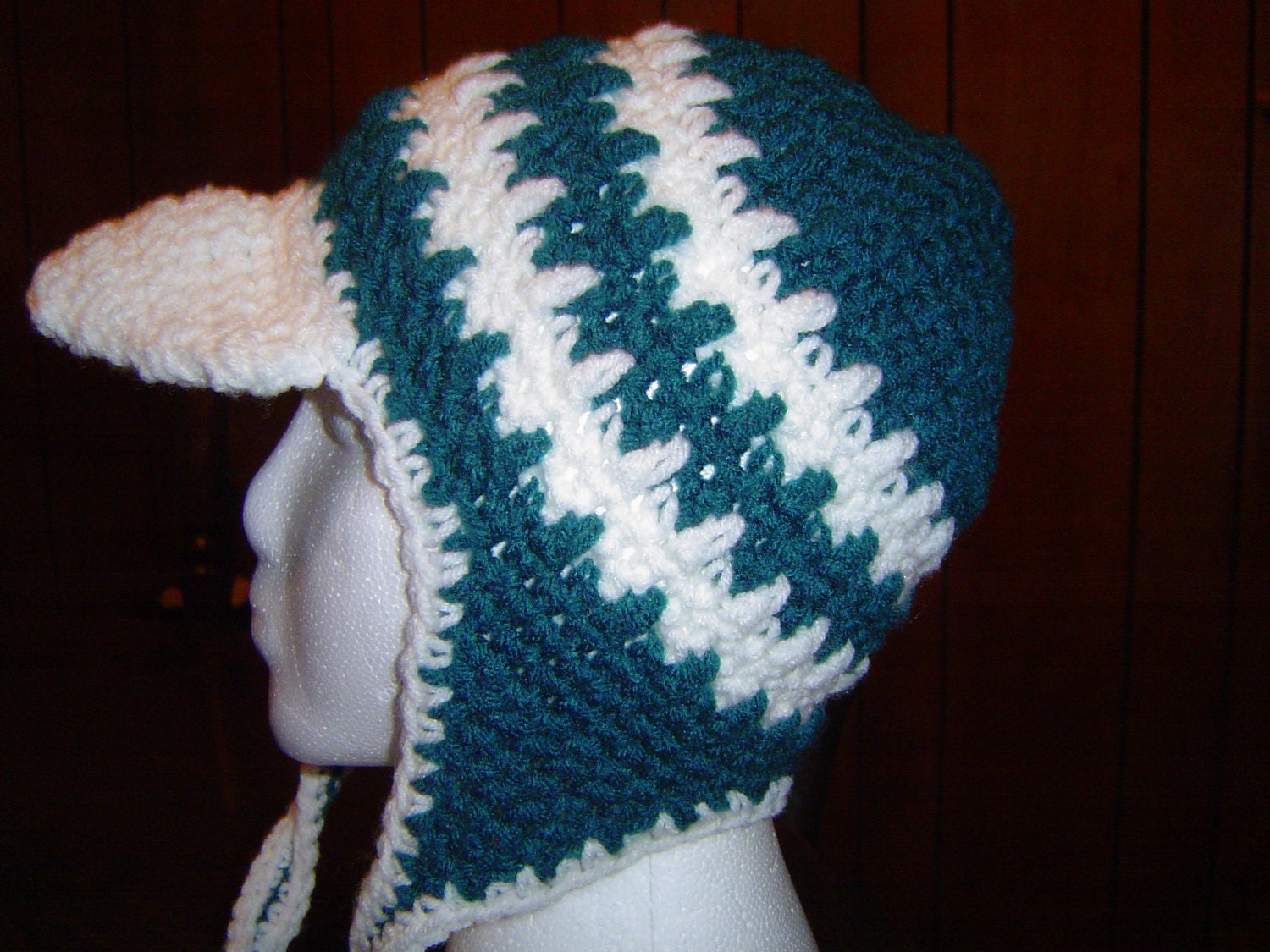Brimmed Earflap Hat