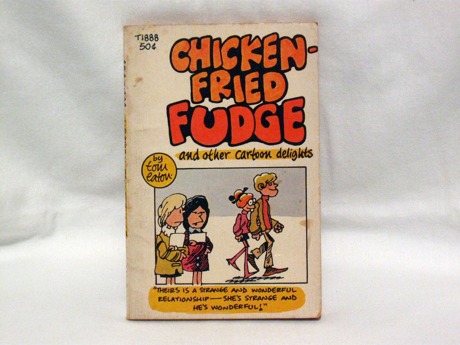 Vintage 1970s cartoon book - Chicken-Fried Fudge - collectible, comic, funny, kid safe, retro, Ready to Ship