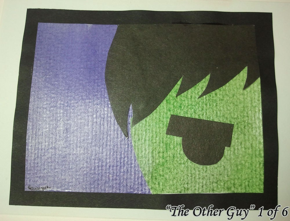 Avengers Hulk Inspired "The Other Guy" Limited Edition Note Card 1 of 6