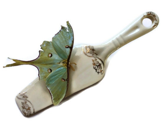 Vintage China  with Gold Trim Pie or Cake Server