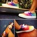 Custom Tie Dye Vans