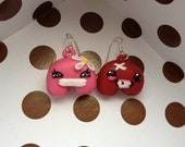 Super Meat Boy earrings