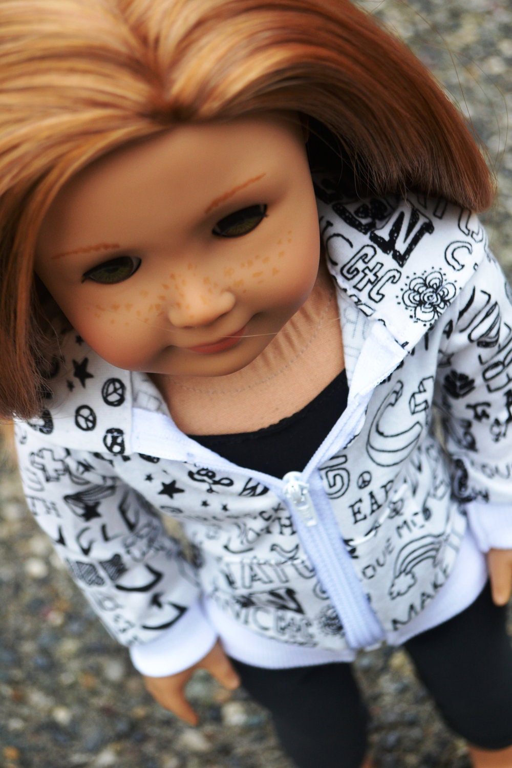 Go Green- American Girl Doll Sweatshirt