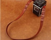 CAM-in Rolleiflex Handmade DSLR  Leather Camera Strap - CAM2304